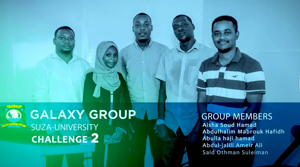 SUZA Students at the Visualisation challenge