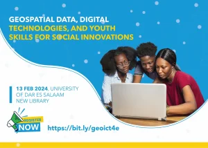 Geospatial data, technologies & digital youth skills for social innovations