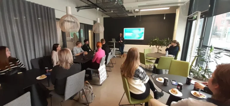 UTU Master’s students visiting Sitowise