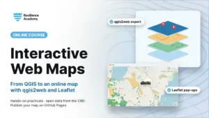 Working with interactive web maps – qgis2web and Leaflet
