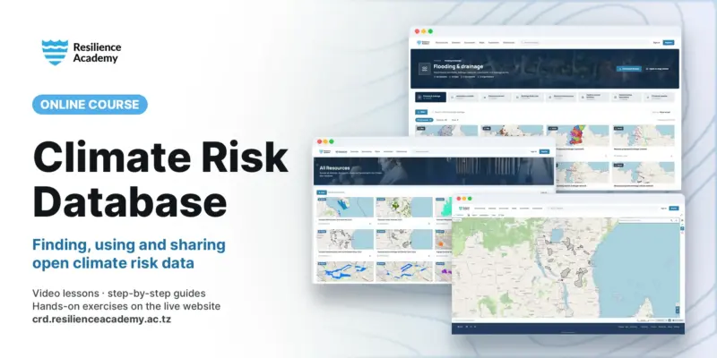 Climate Risk Database (CRD): Finding, Using and Sharing Open Climate Risk Data