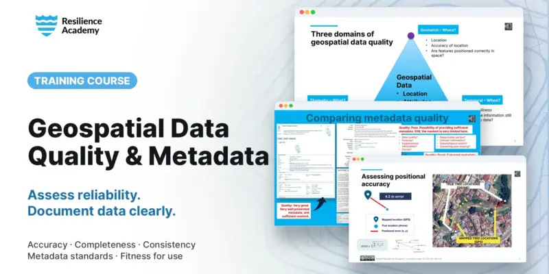 Geospatial data quality and metadata