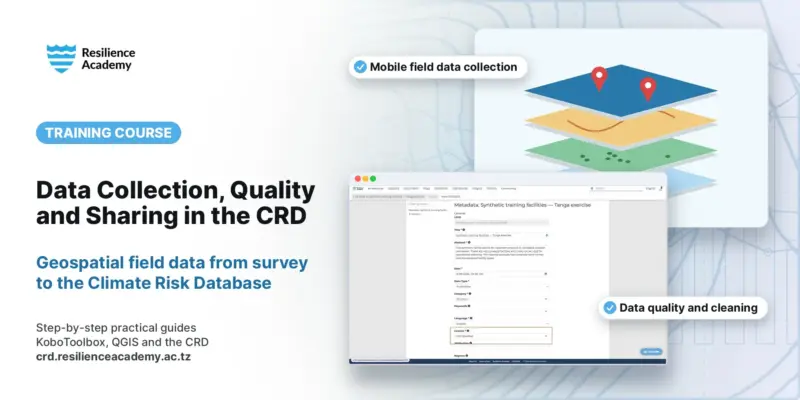 Geospatial Data Collection, Data Quality Management and Sharing in the Climate Risk Database (CRD)